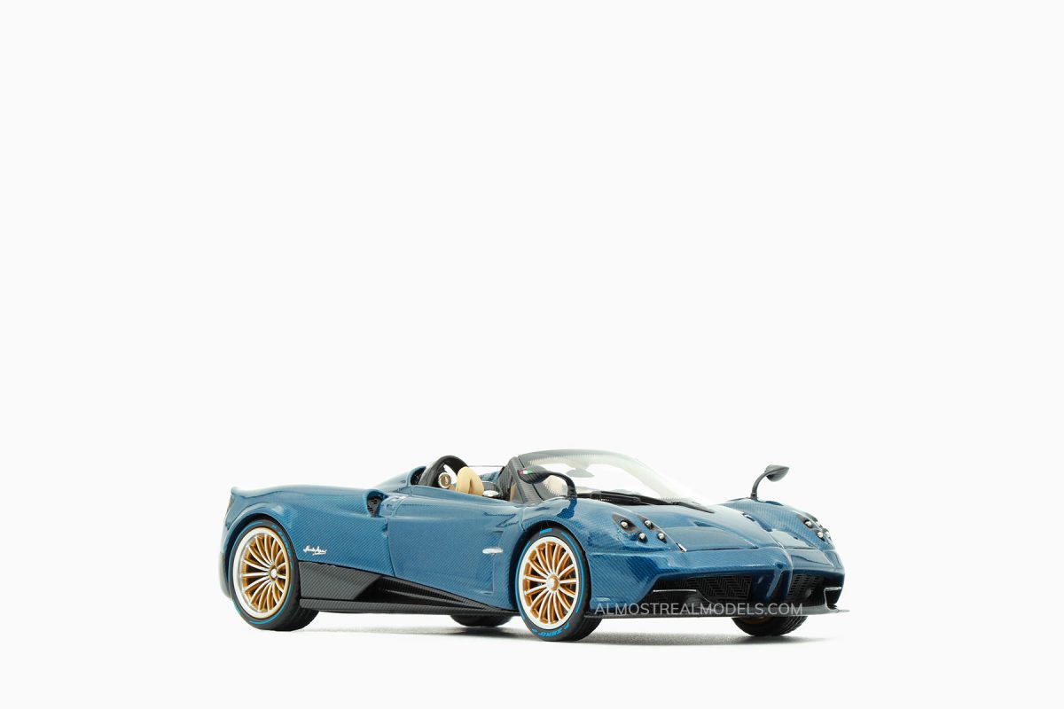 Pagani Huayra Roadster Carbon Blue 1:43 by Almost Real