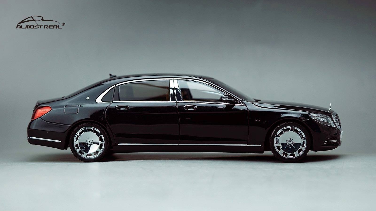 Almost Real Mercedes Maybach S-class Black 1:18