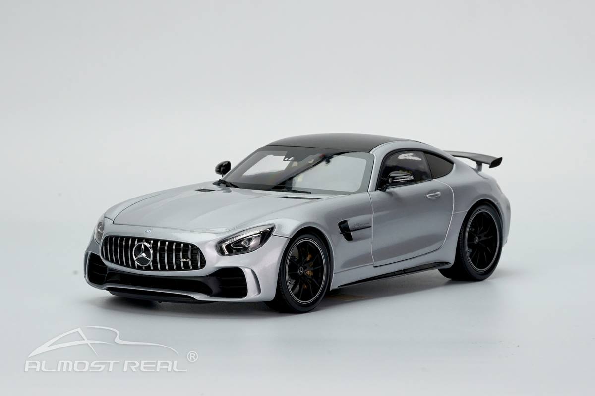 Almost Real Mercedes-Benz AMG GTR Silver 1:18
