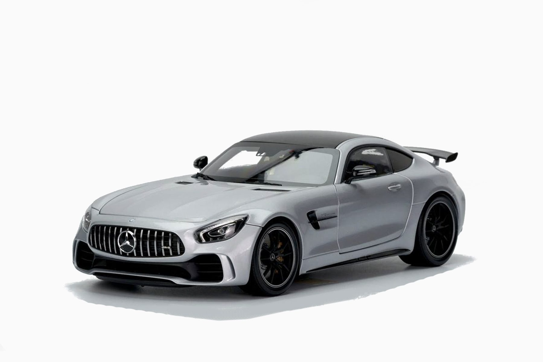 Almost Real Mercedes-Benz AMG GTR Silver 1:18