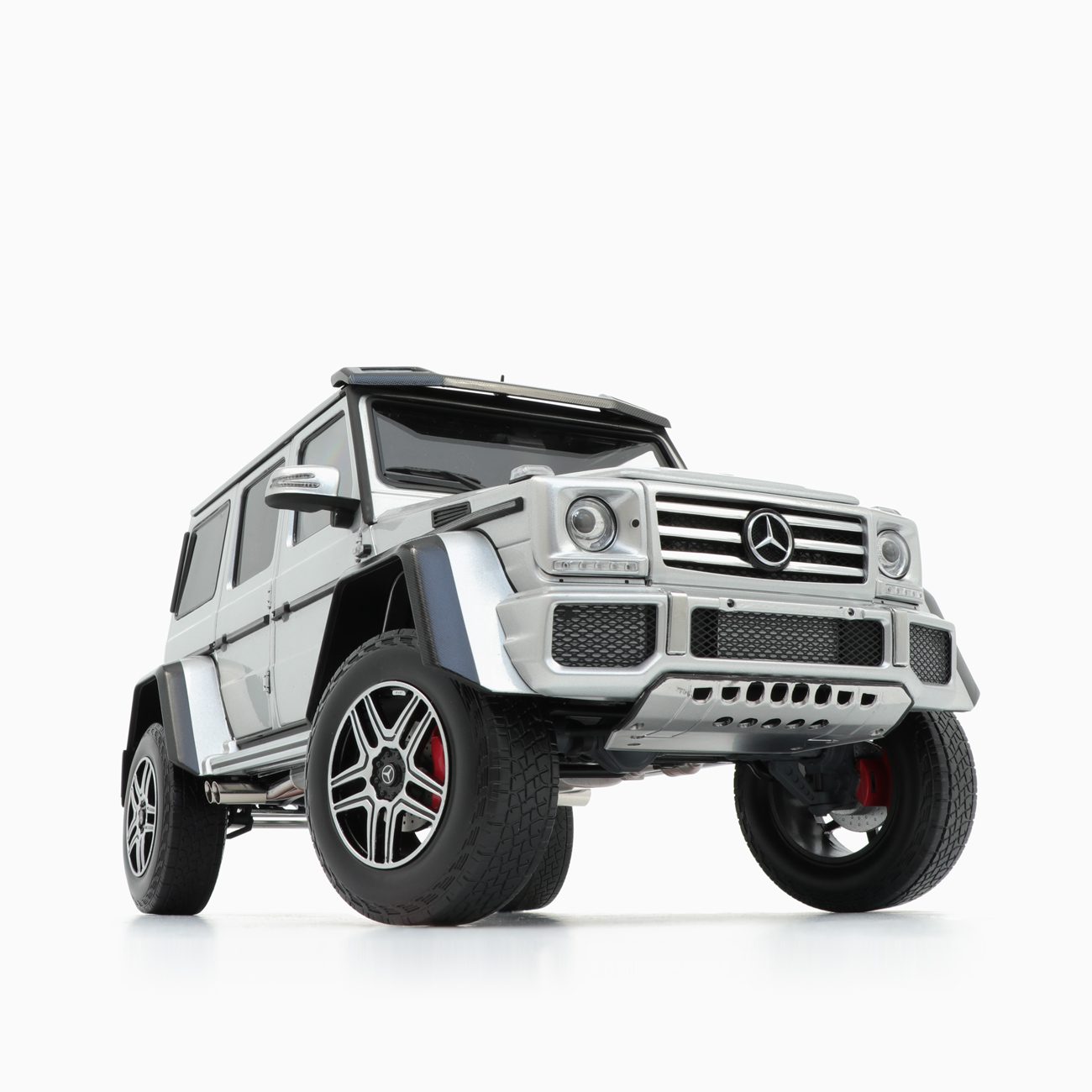 Almost Real Mercedes-Benz G500 4x4 Silver 1:18