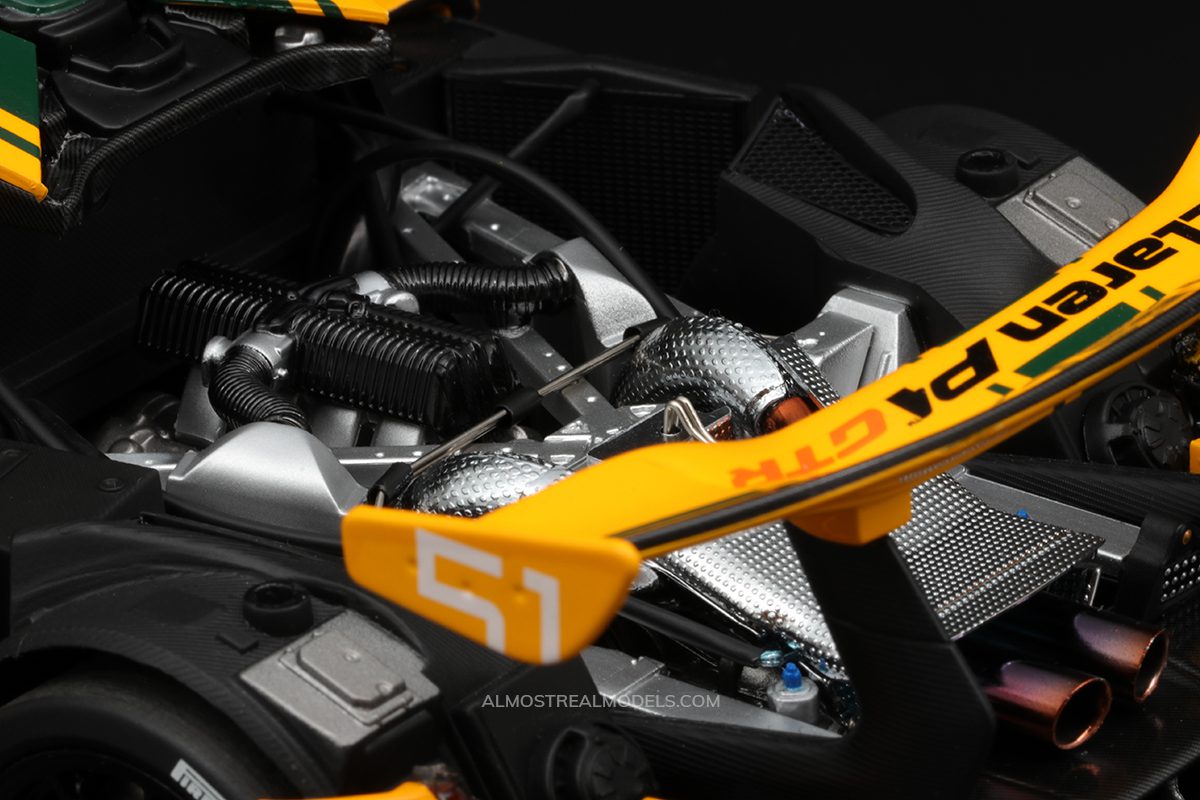 McLaren P1 GTR Geneve Autoshow Yellow 2015 1:18 by Almost Real