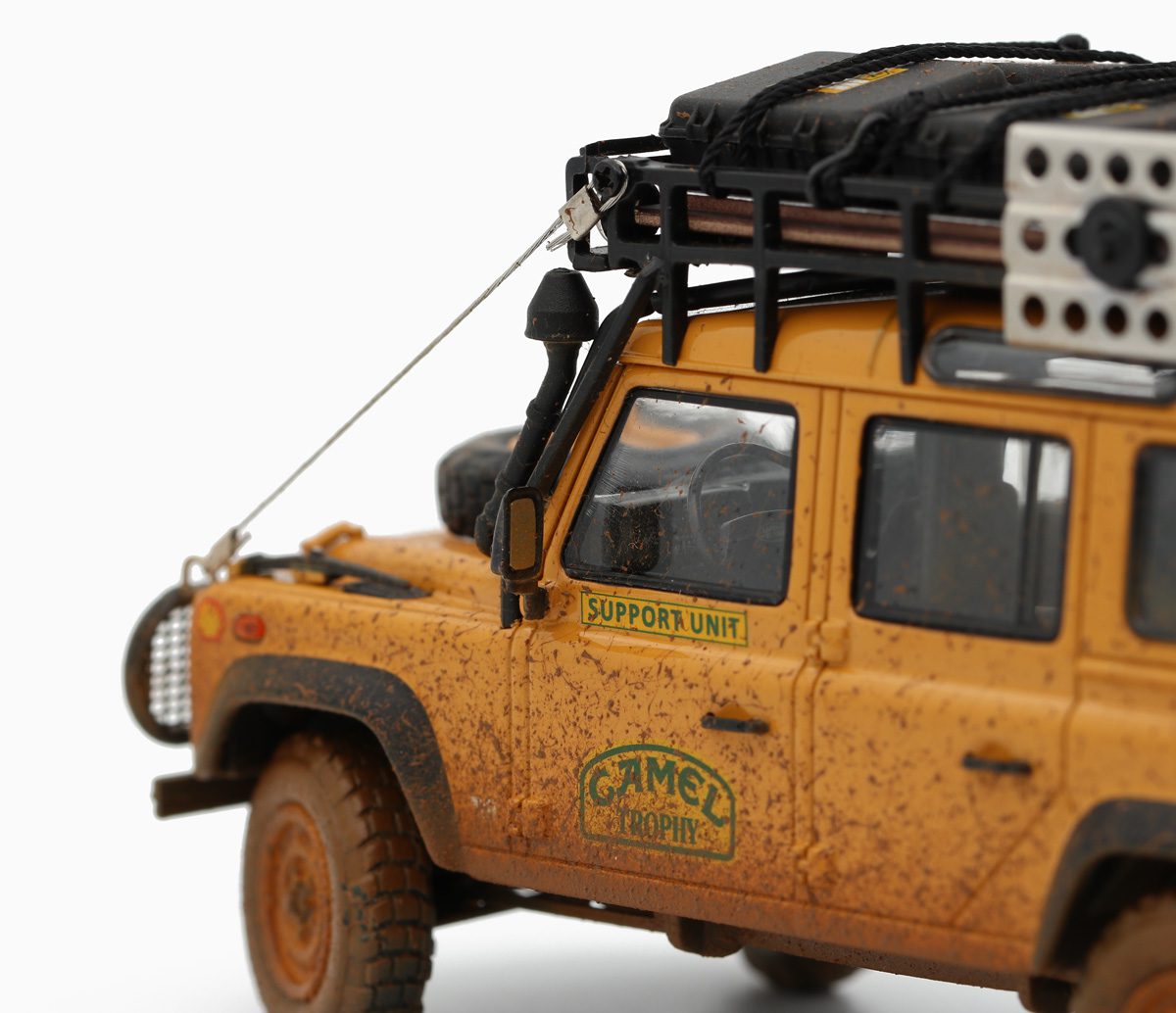 Land Rover Defender Camel 110 Trophy Dirty edition by Almost Real 1:43
