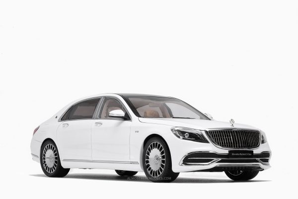Mercedes – Maybach S-Class 2019 Diamond White 1:18 by Almost Real