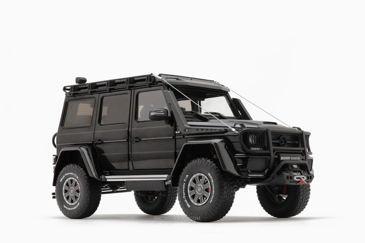 Brabus 550 Adventure Mercedes-Benz G 500 4×4² Black 1:18 by Almost Real