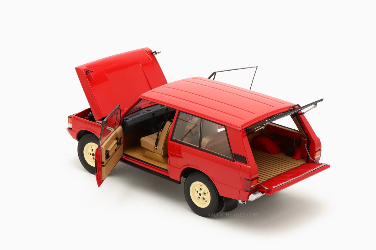 Range Rover First Prototype red diecast 1:18 Almost Real 