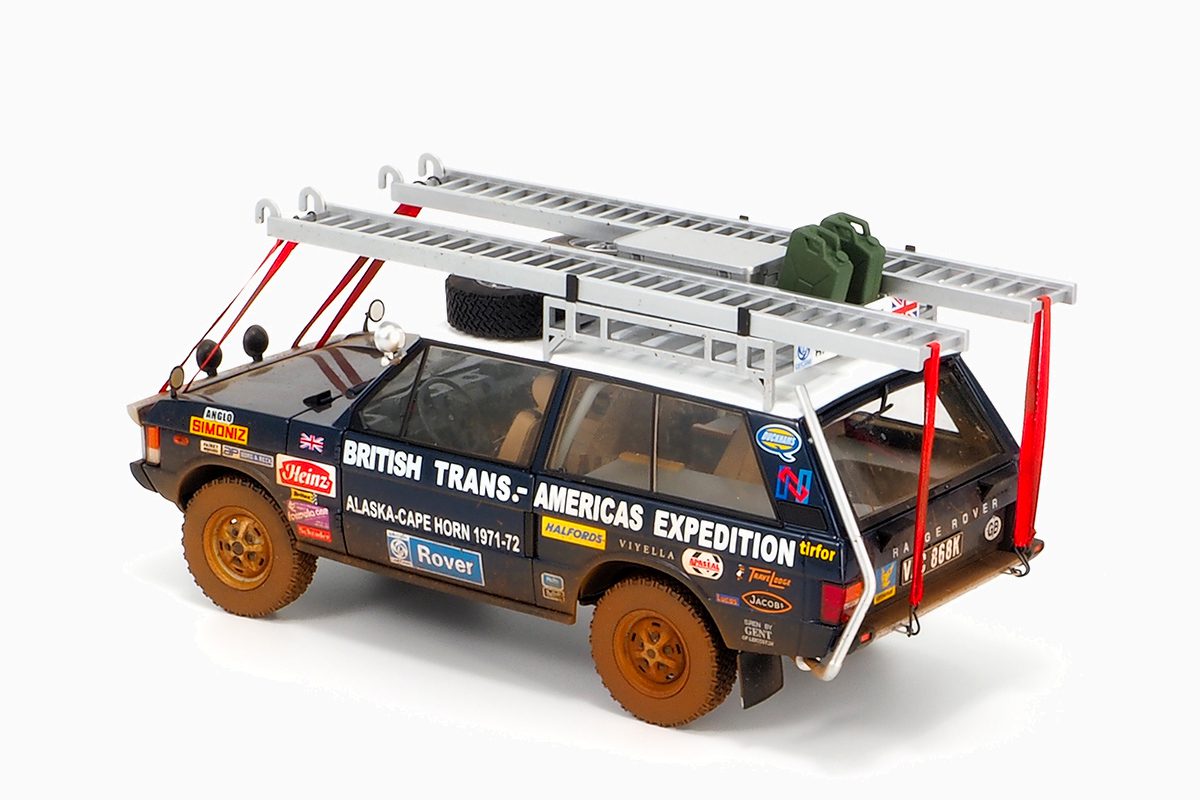Range Rover "The British Trans-Americas Expedition" Edition 1971-1972 (868K) - Dirty Version 1/18