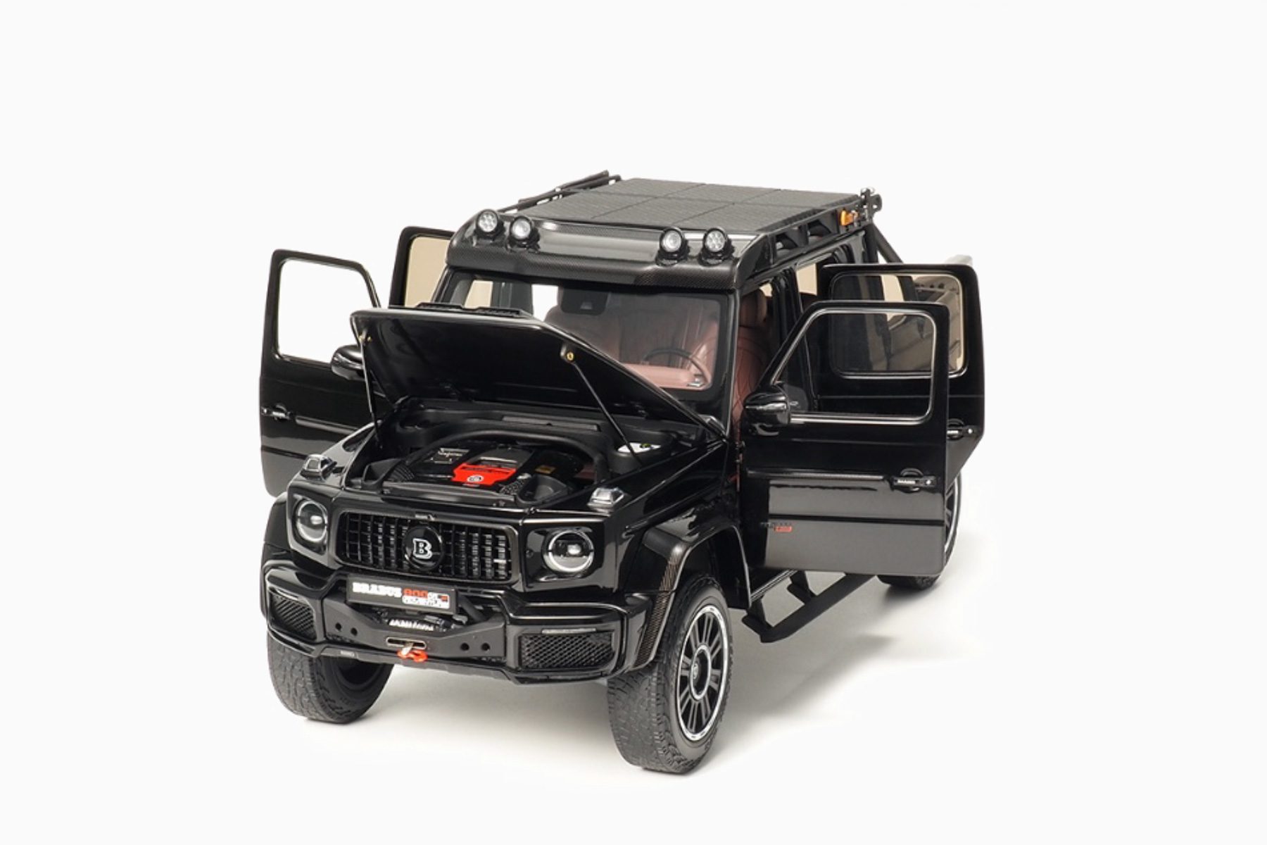 Almost Real_New Model_Brabus G 800 Adventure XLP - 2020 - Obsidian Black 1/18