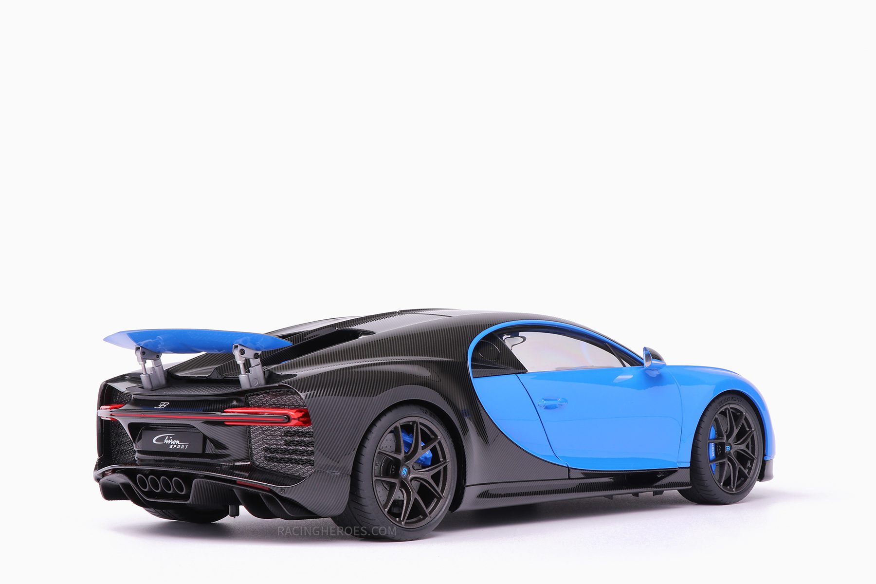 Bugatti Chiron Sport 2019, French Racing Blue/Carbon