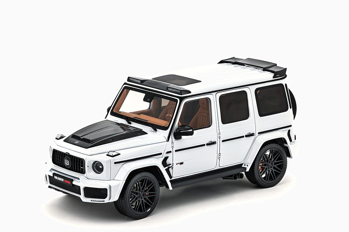 Brabus G 63 Mercedes AMG White 1:18 Almost Real