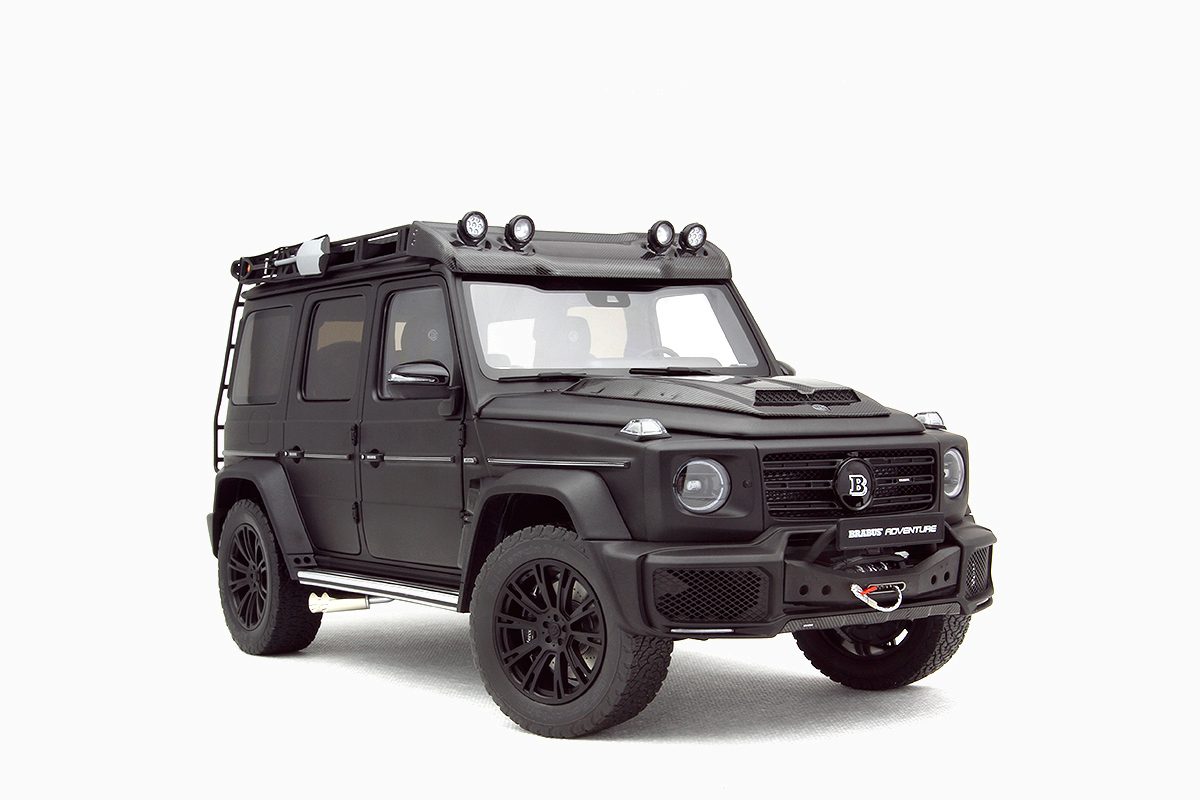 Brabus G-Class with Adventure Package Mercedes-AMG G 63 - 2020 - Designo Night Black Magno 1/18