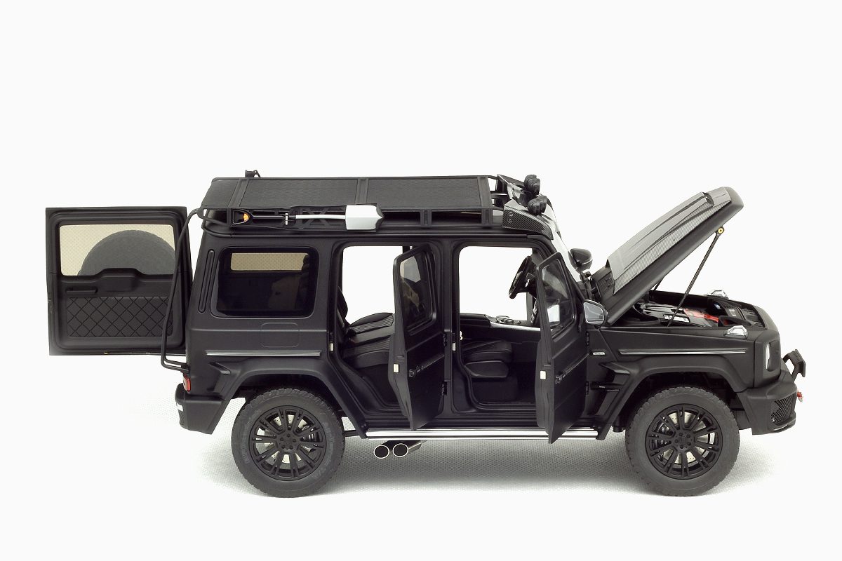 Brabus G-Class with Adventure Package Mercedes-AMG G 63 - 2020 - Designo Night Black Magno 1/18