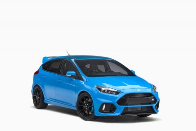 Ford Focus RS 2016 Nitrous blue 1:18 by AutoArt