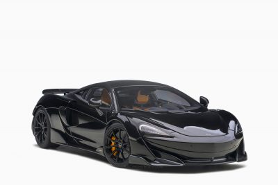 McLaren 600LT Onyx Black 1:18 by AutoArt