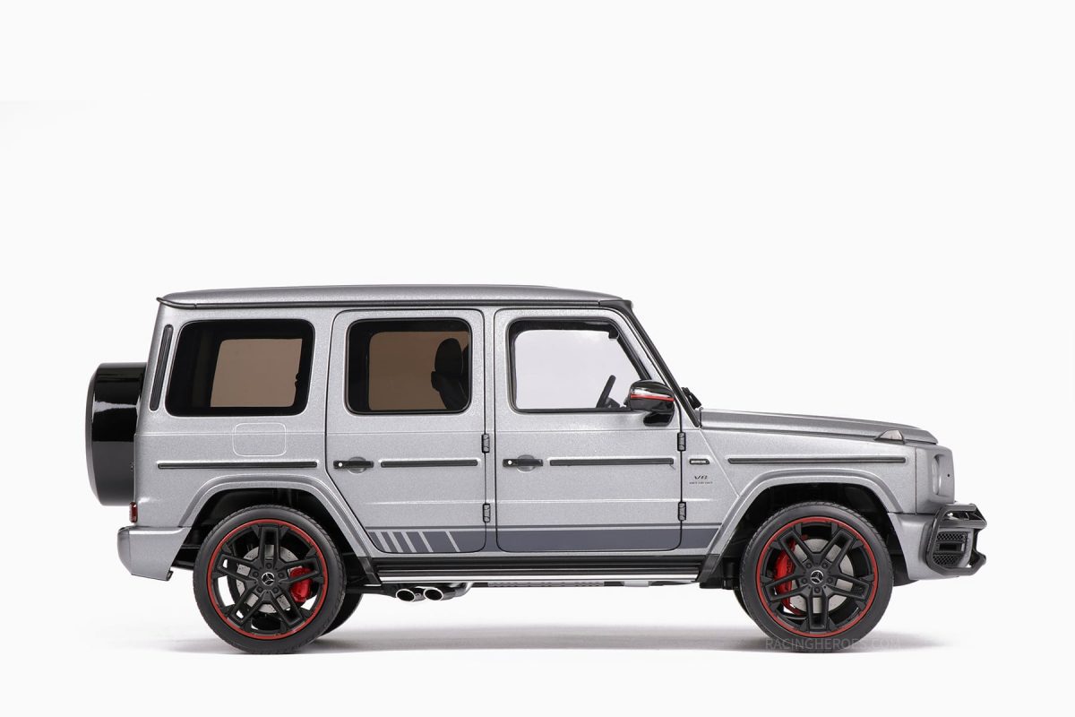 Mercedes-AMG G 63 – 2019 – Designo Platinum Magno 1:18 by Almost Real